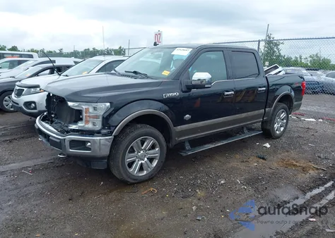 2018 Ford F150 Supercrew z USA, uszkodzony, nr VIN 1FTEW1EG7JFE63963